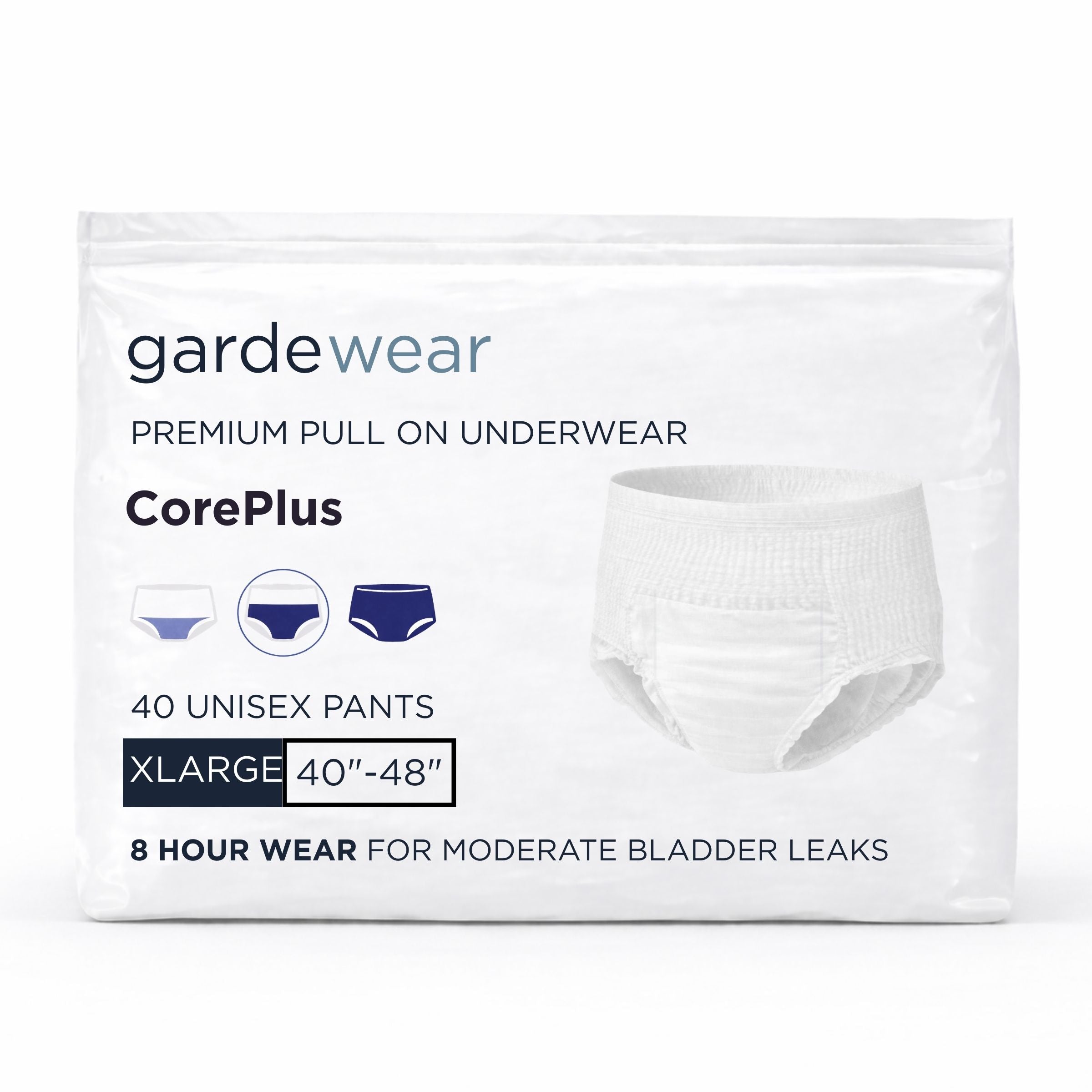 CorePlus Pant — Extended Wear Bladder Control for Men